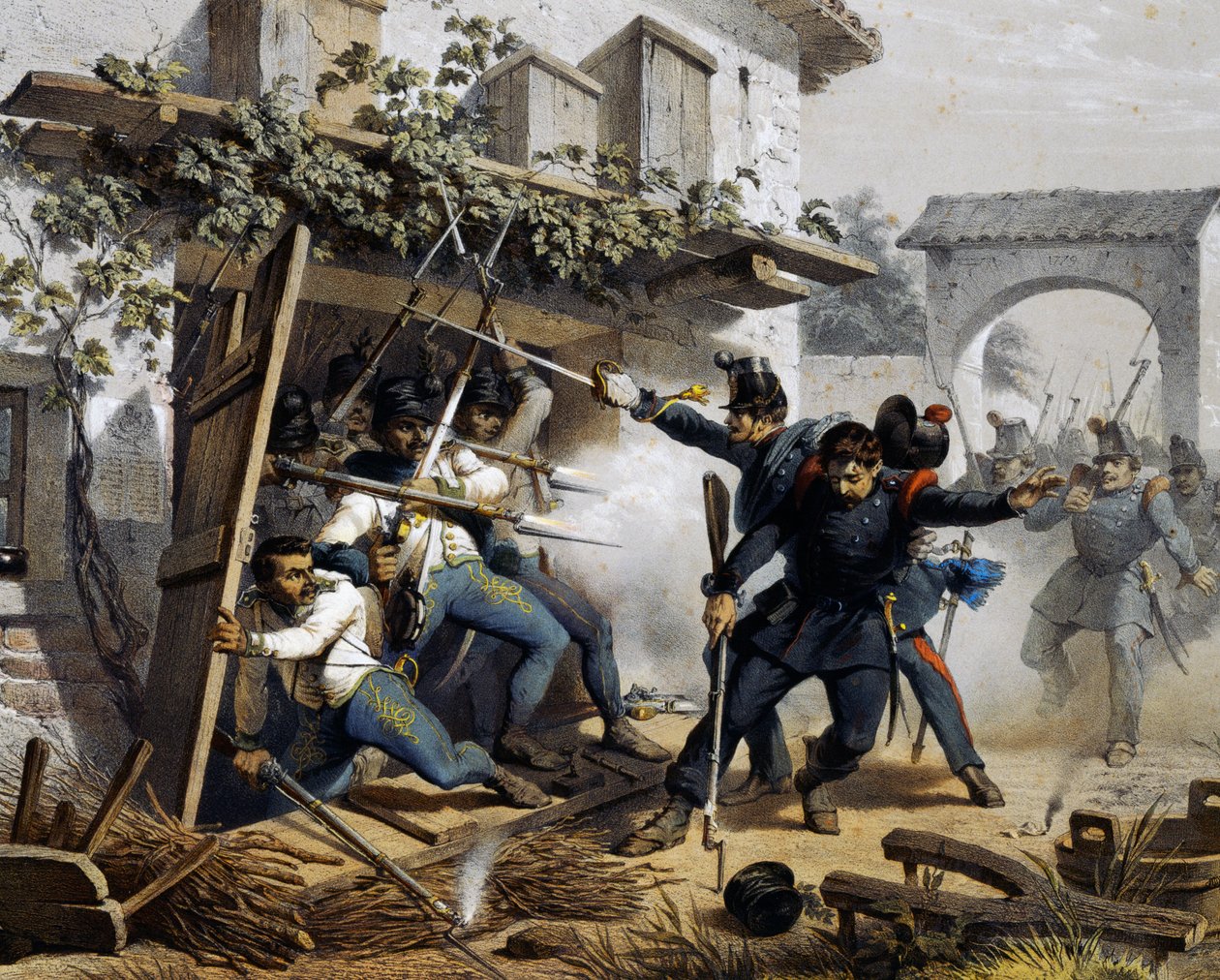 Události v Sommacampagna, 23. července od Stanislas Grimaldi del Poggetto