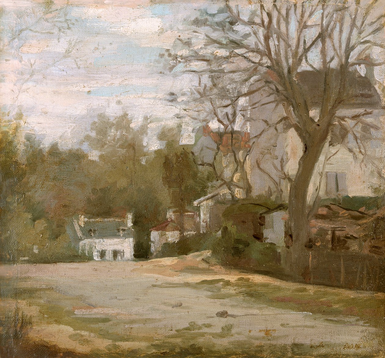 "Montmartre", 1855-1892 od Stanislas Lepine