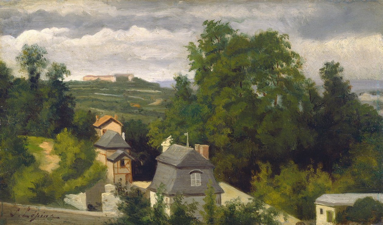 Pohled na předměstí Caen, 18721875. od Stanislas Lepine
