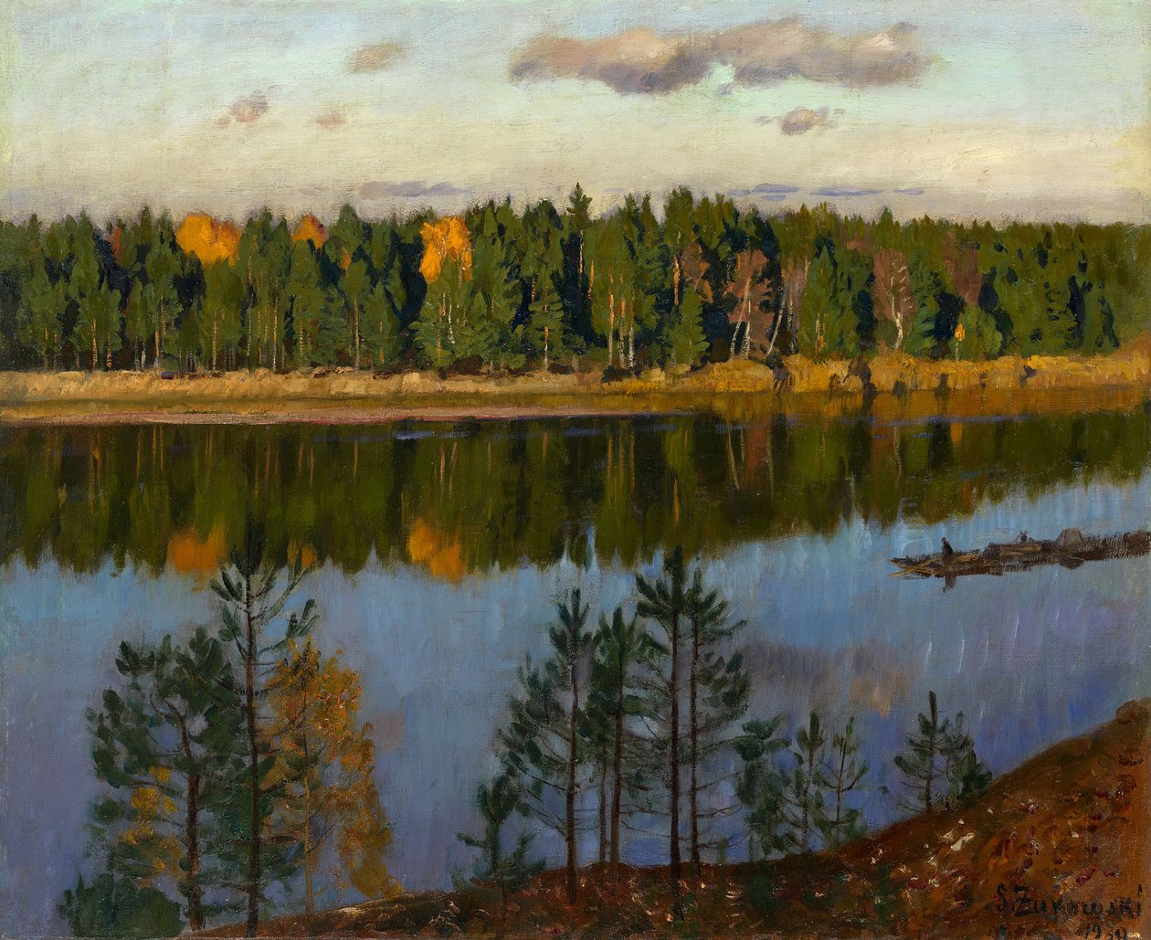 Podzim, 1930 od Stanislav Julianovic Zukovskij