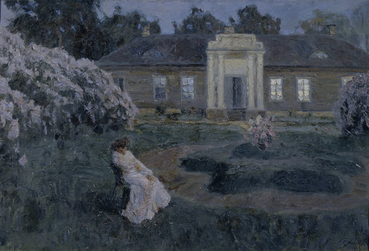 Bílá noc, 1903 od Stanislav Julianovic Zukovskij