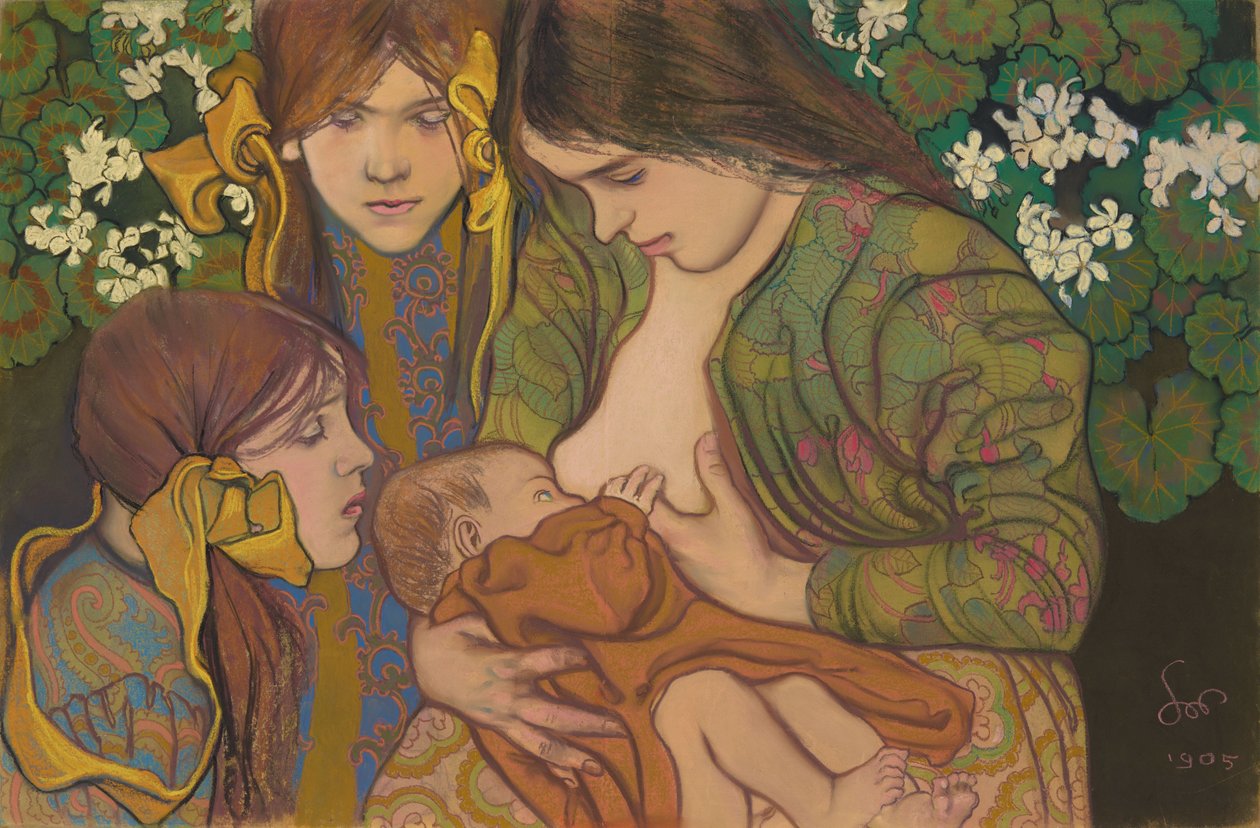 Mateřství od Stanislaw Wyspianski