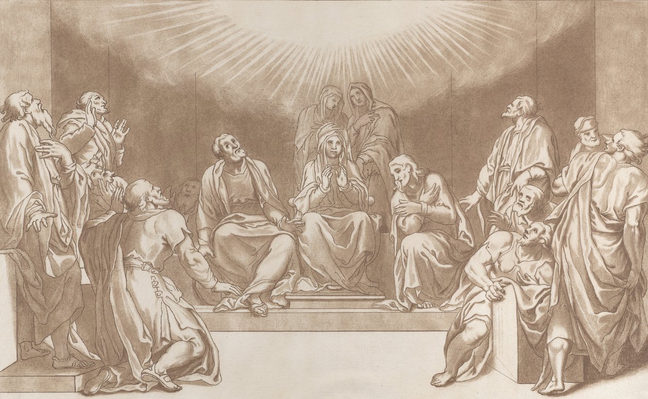 Sestup Ducha svatého, 1760-90. od Stefano Mulinari