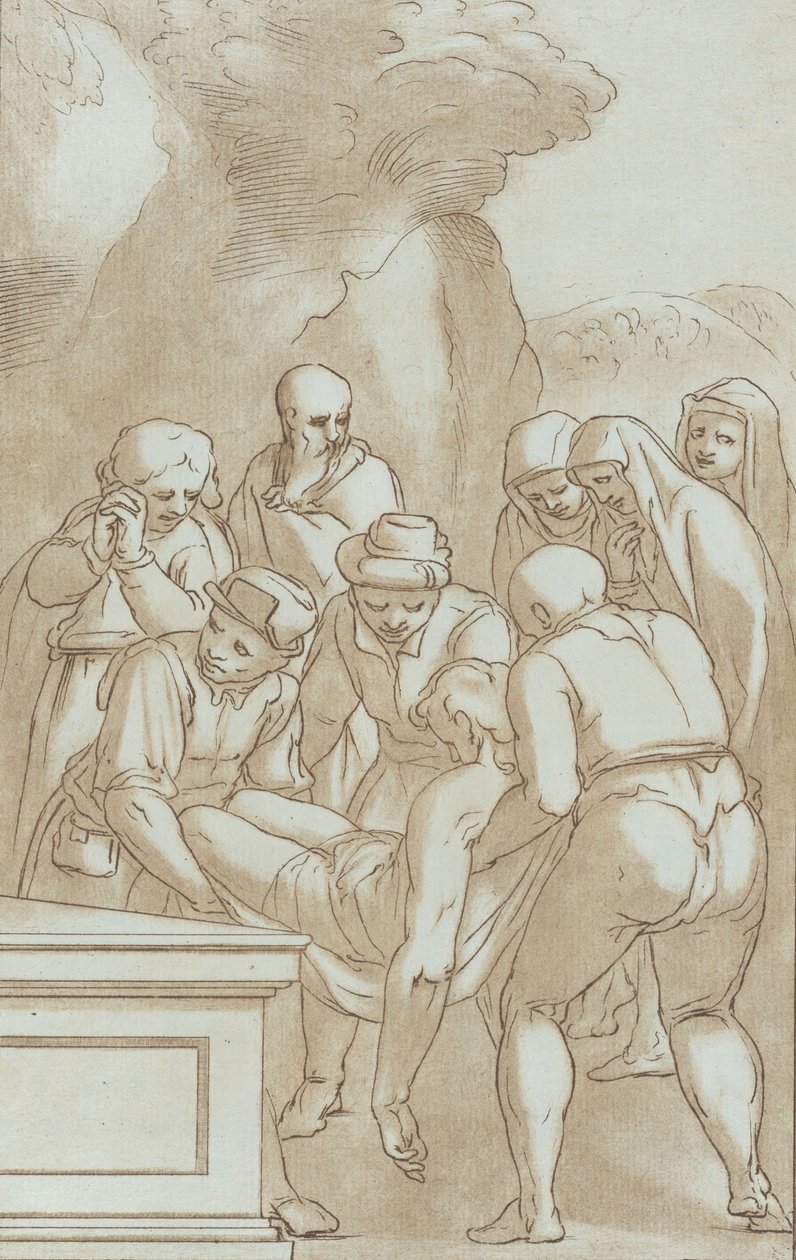 The Entombment, ca. 1780. od Stefano Mulinari