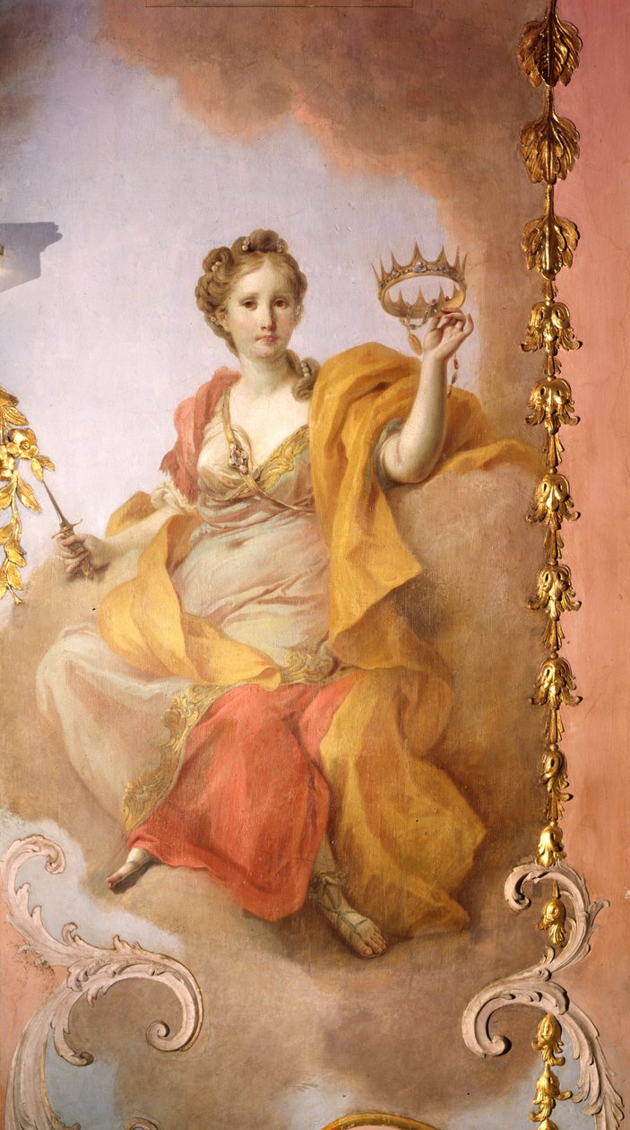 Muse Erato, počátek 70. let 18. století. od Stefano Torelli