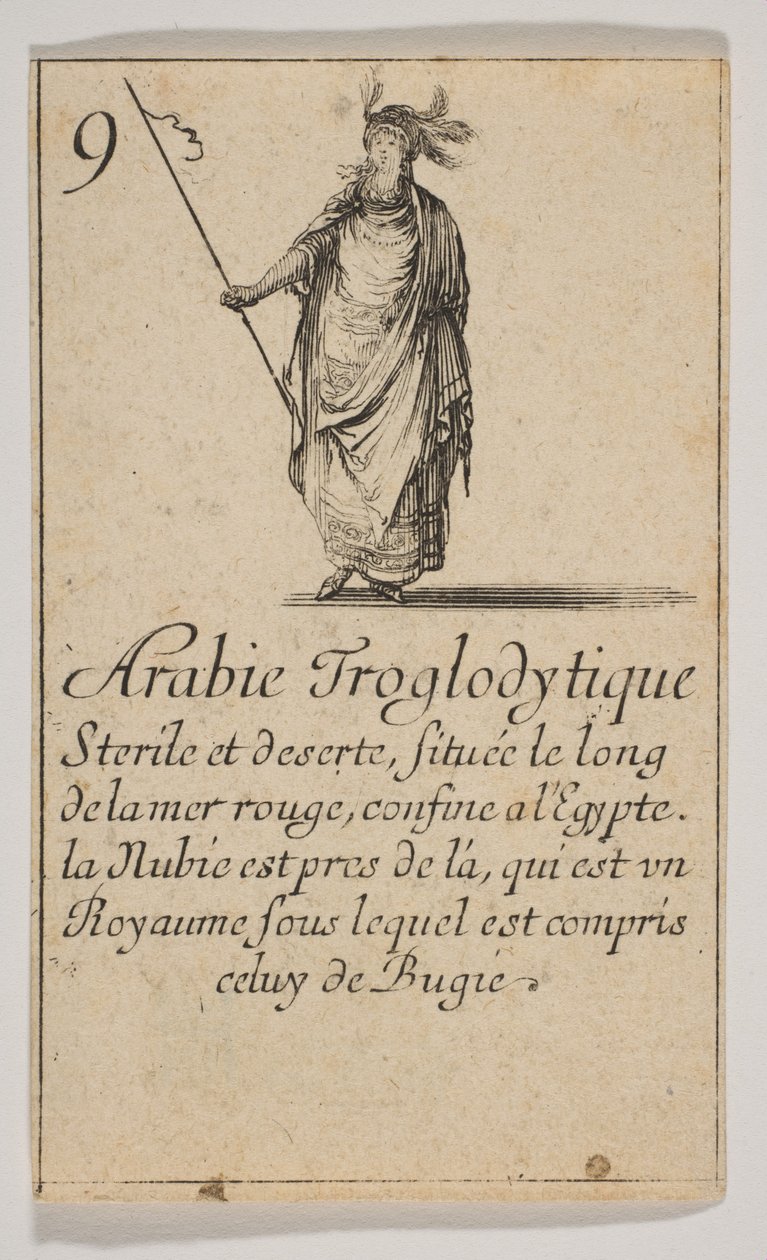 Troglodytická Arábie, 1644. od Stefano della Bella