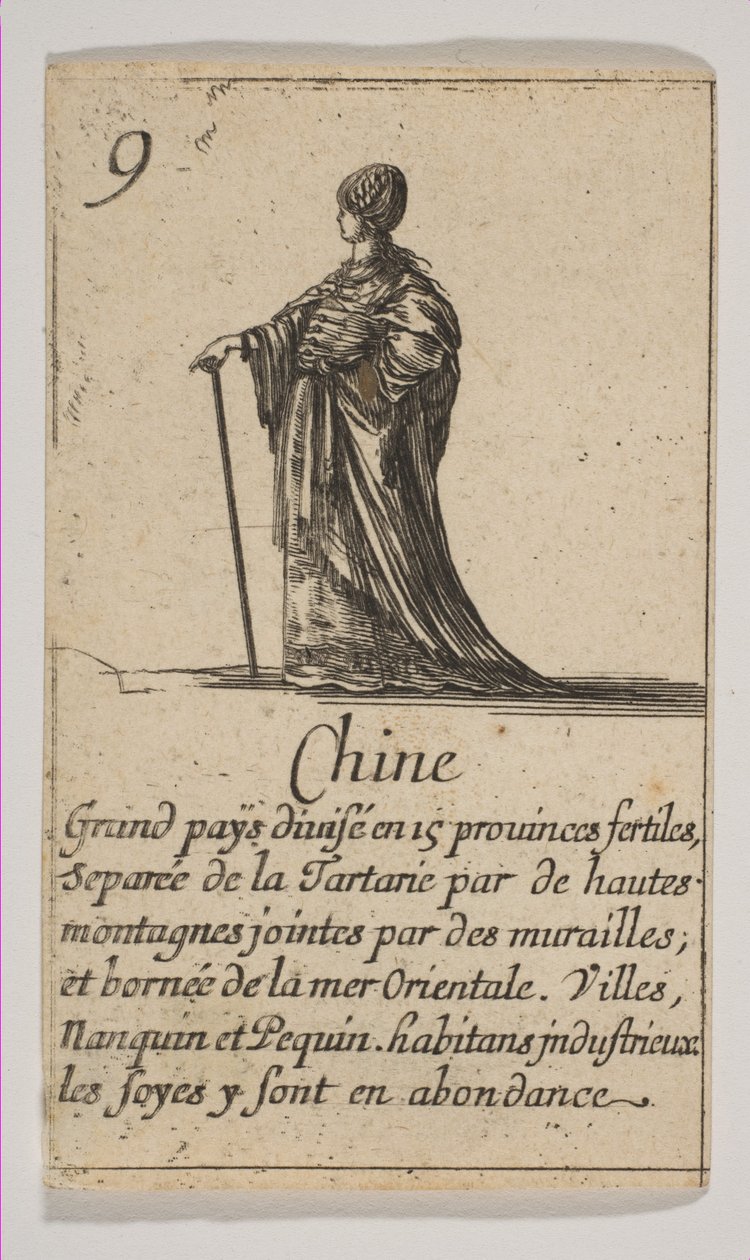 Čína, 1644. od Stefano della Bella