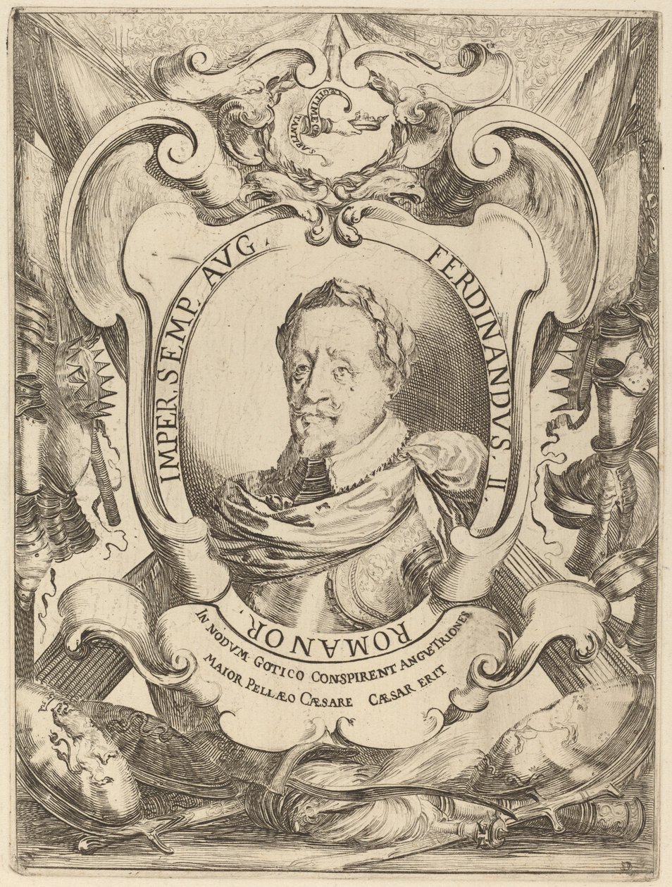 Císař Ferdinand II od Stefano della Bella