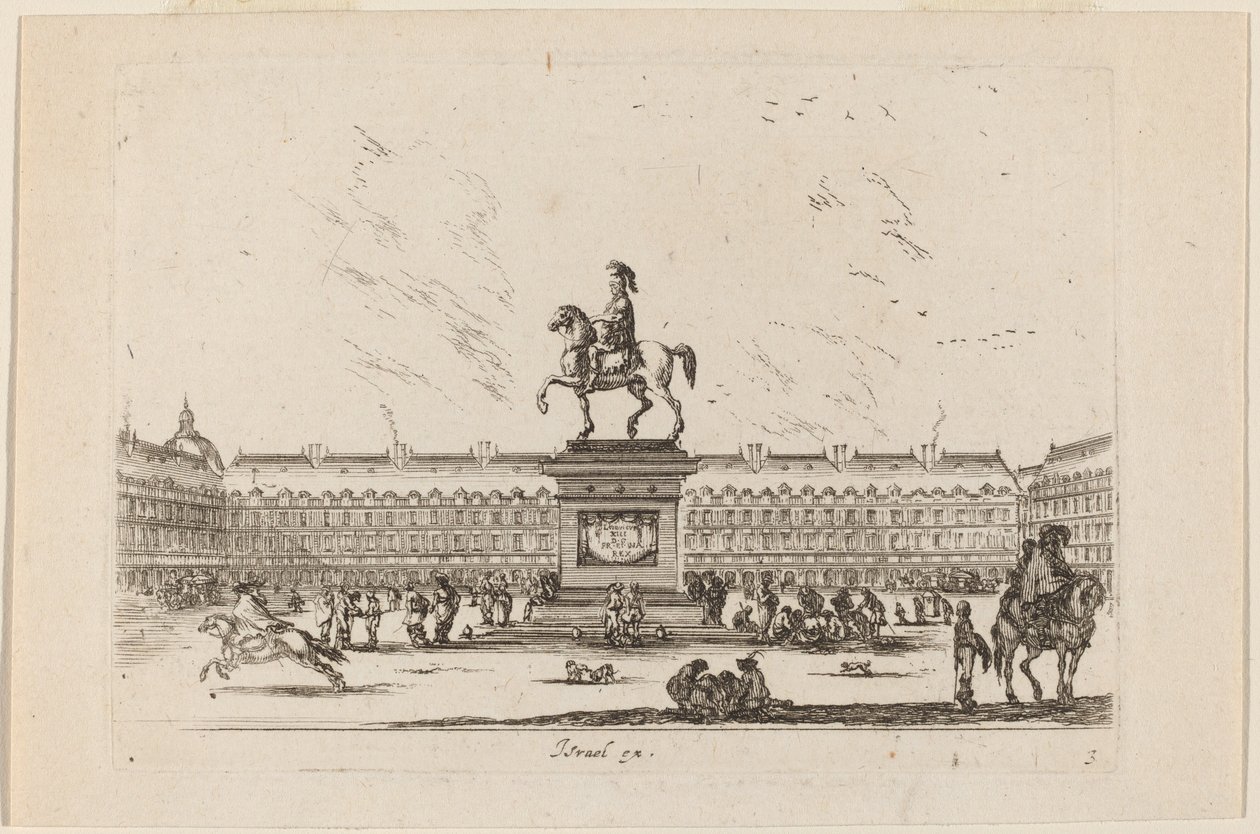 Place Royale od Stefano della Bella