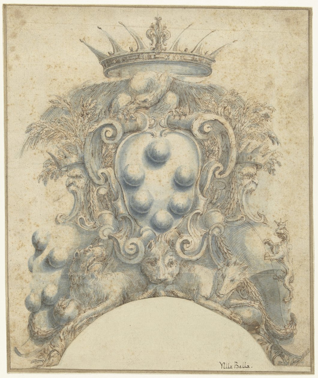 Erb rodu Medici od Stefano della Bella