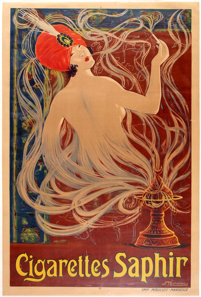 Safírové cigarety, 1910. od Stephano