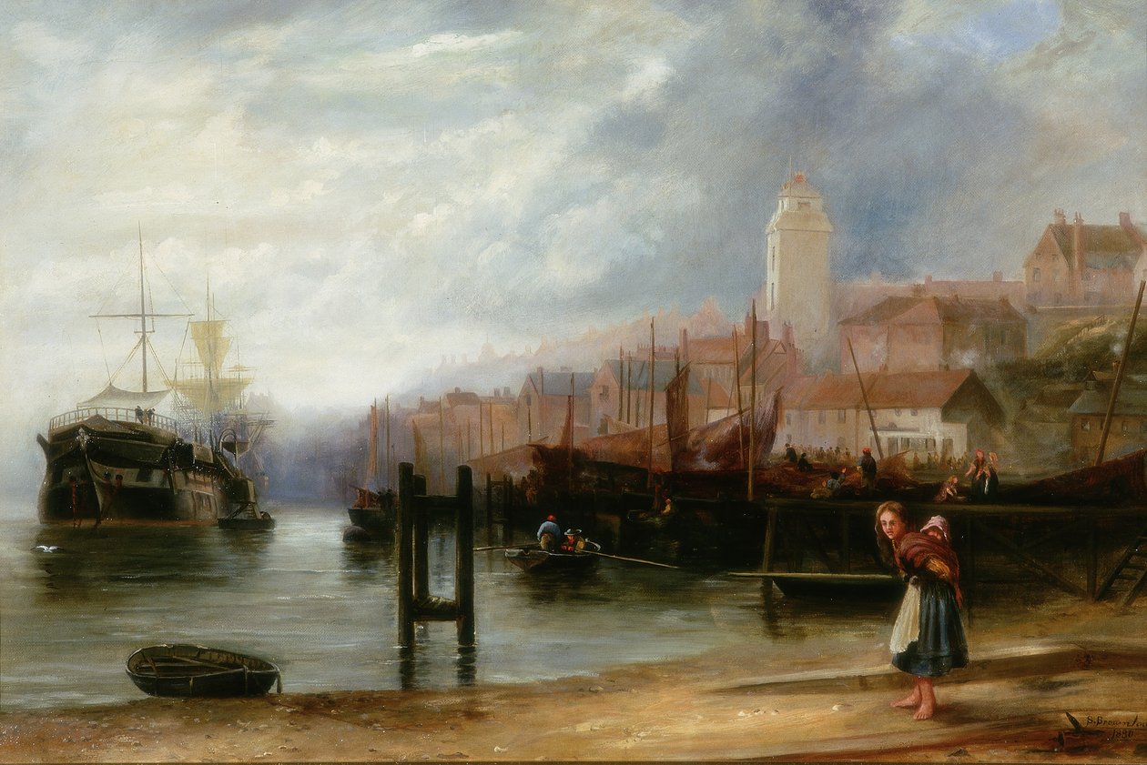 North Shields, 1880 od Stephen Brownlow