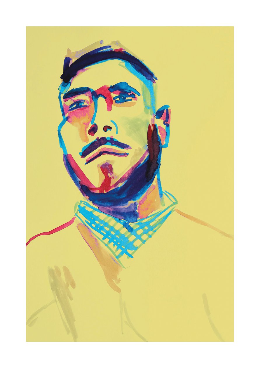 Gennaro (primrose), 2023 (digitální) od Stephen Dow