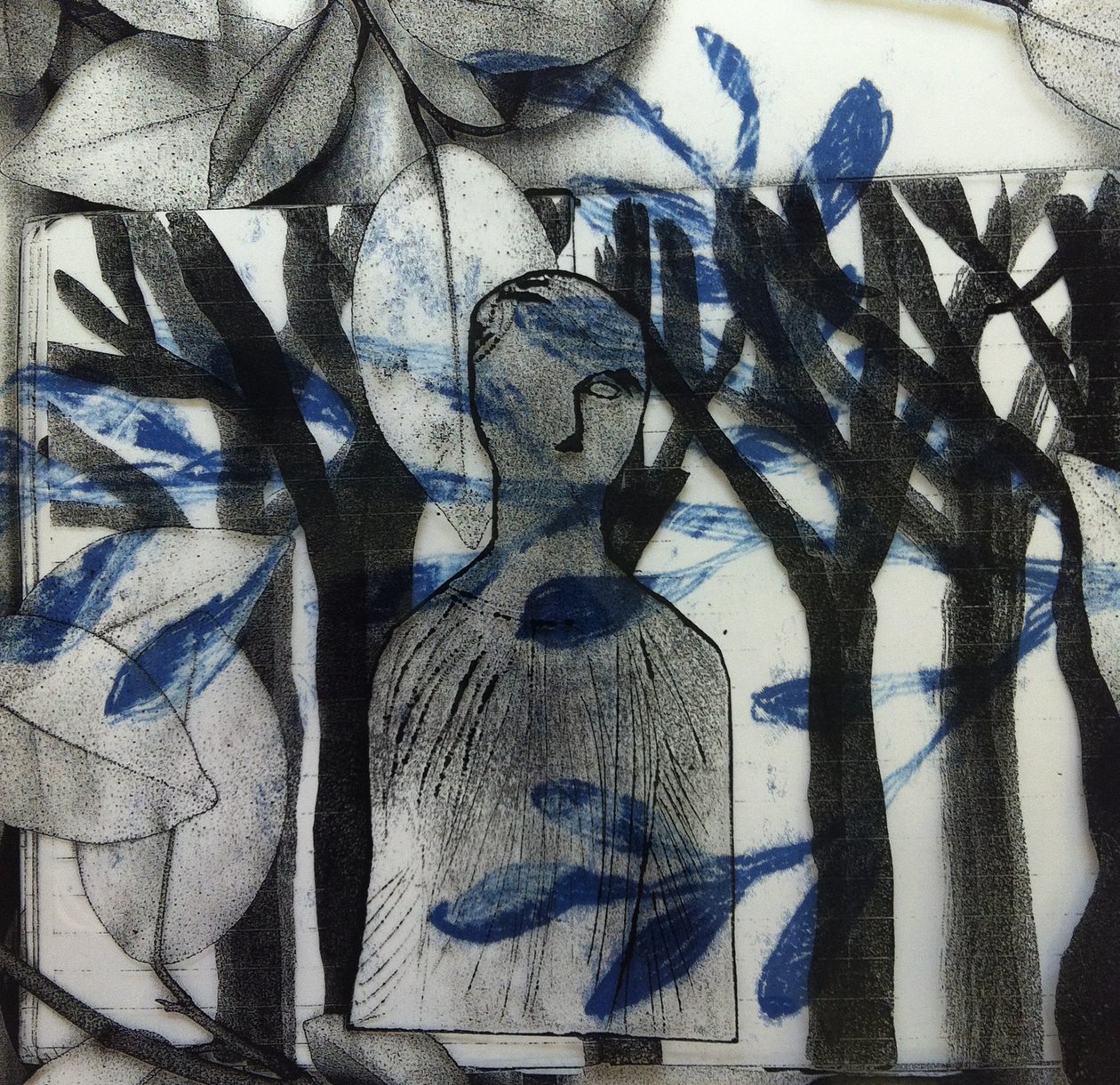 Therese I, 2014 (koláž) od Stephen Dow