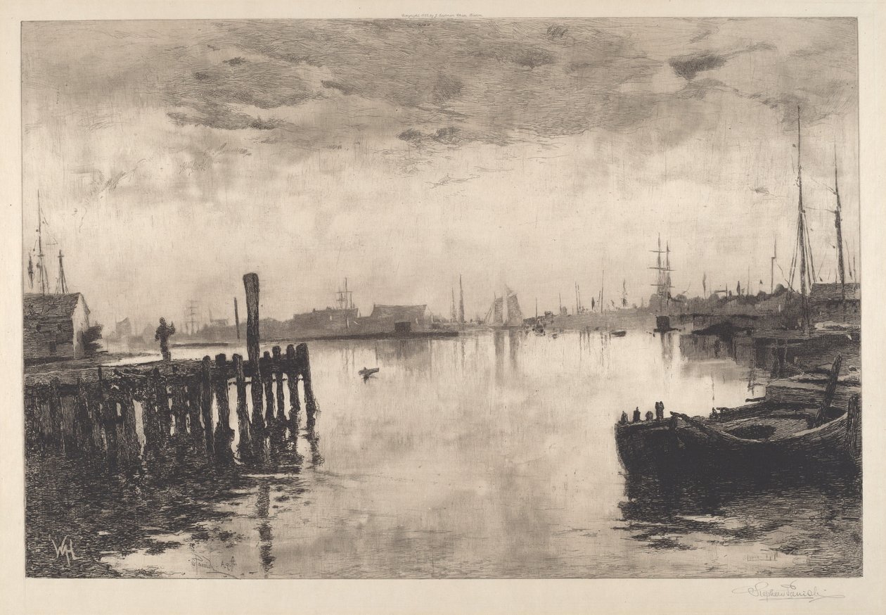 Gloucesterský přístav od Stephen Parrish
