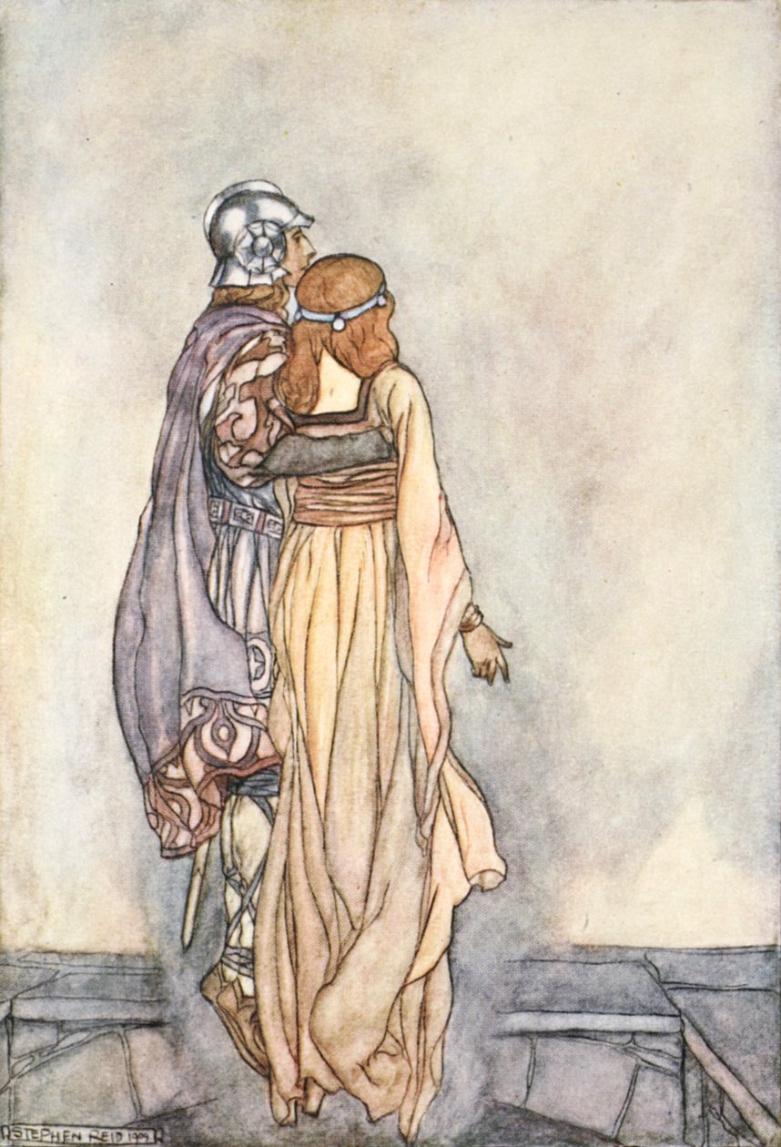 "Vznesli do vzduchu", c1910. od Stephen Reid