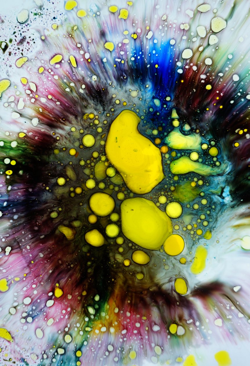 Tie Dye Splatter, 2024 od Steve Pavlovsky