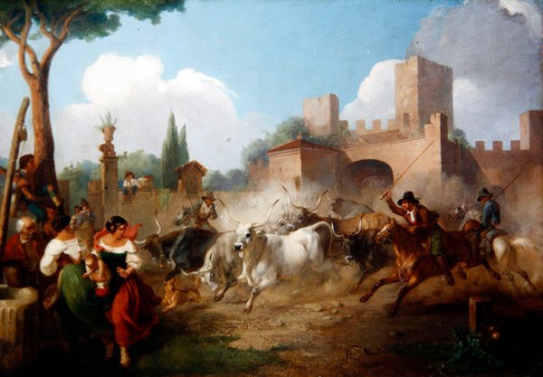 Buttari řídí Romana Oxena od Stewart Watson