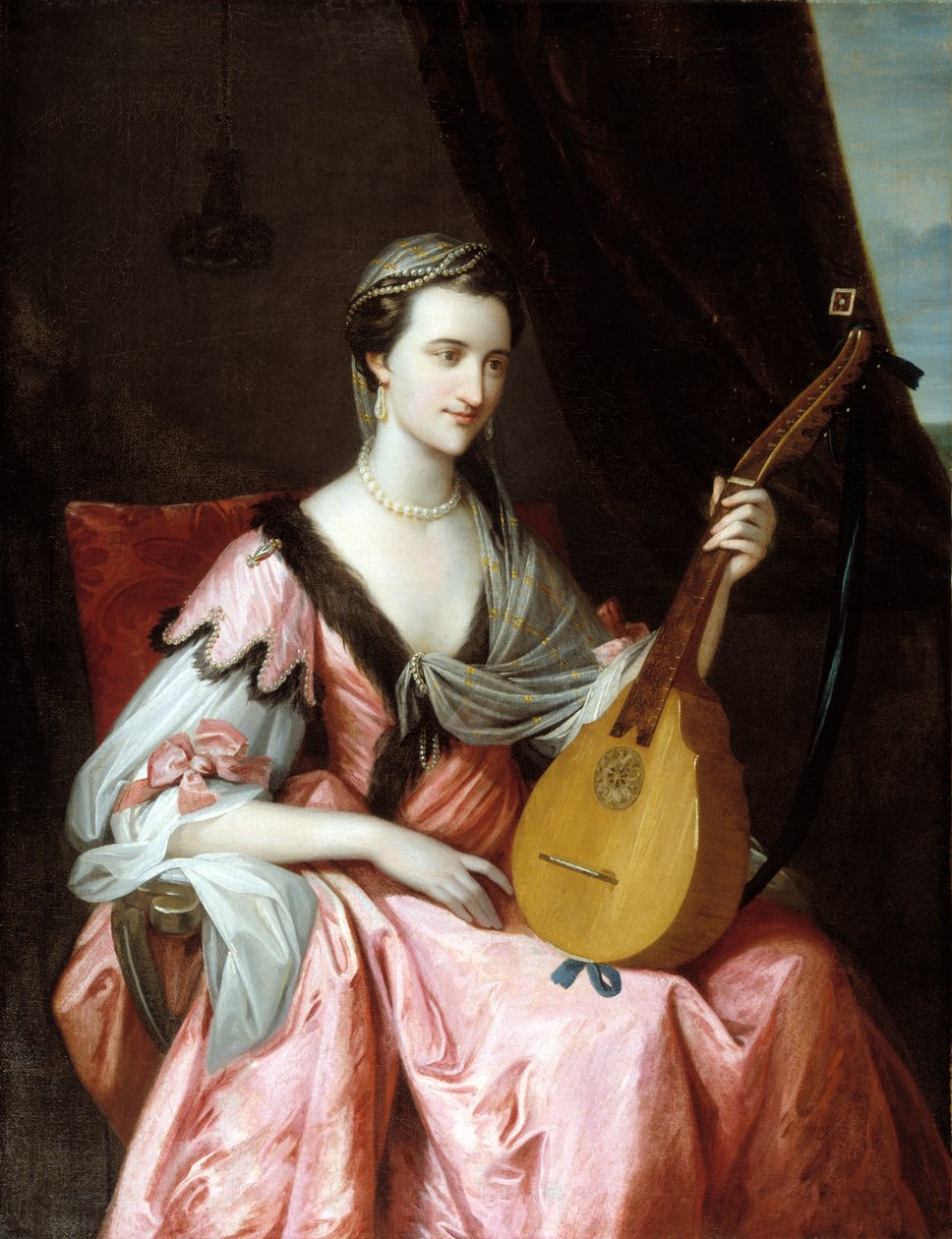 Mary Hopkinson, ca. 1764. od Studio of Benjamin West