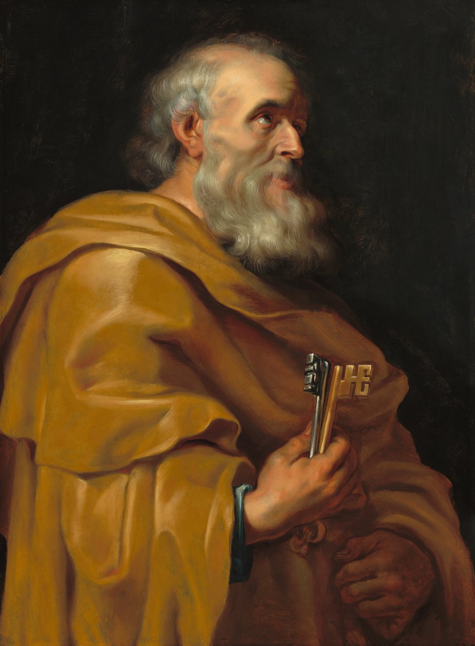 Svatý Petr, c. 16161618. od Studio of Peter Paul Rubens