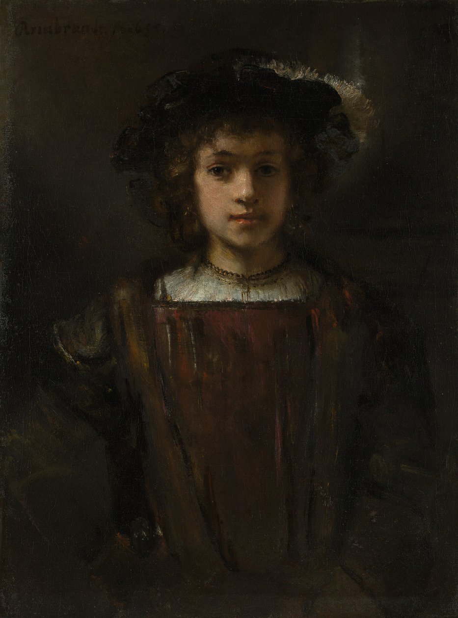 Rembrandtův syn Titus 1641-1668. od Style of Rembrandt
