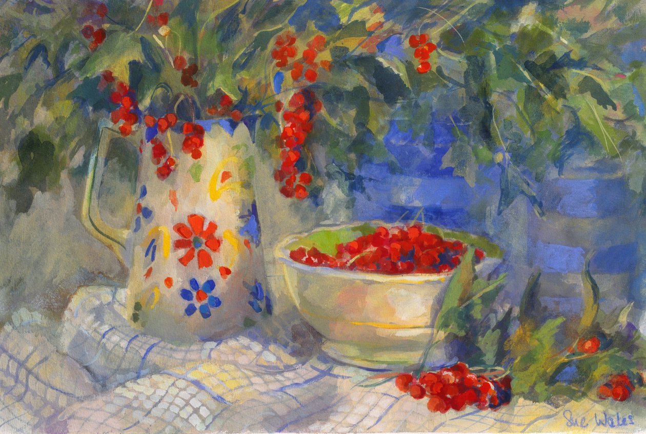 Červený rybíz, 1998, od Sue Wales