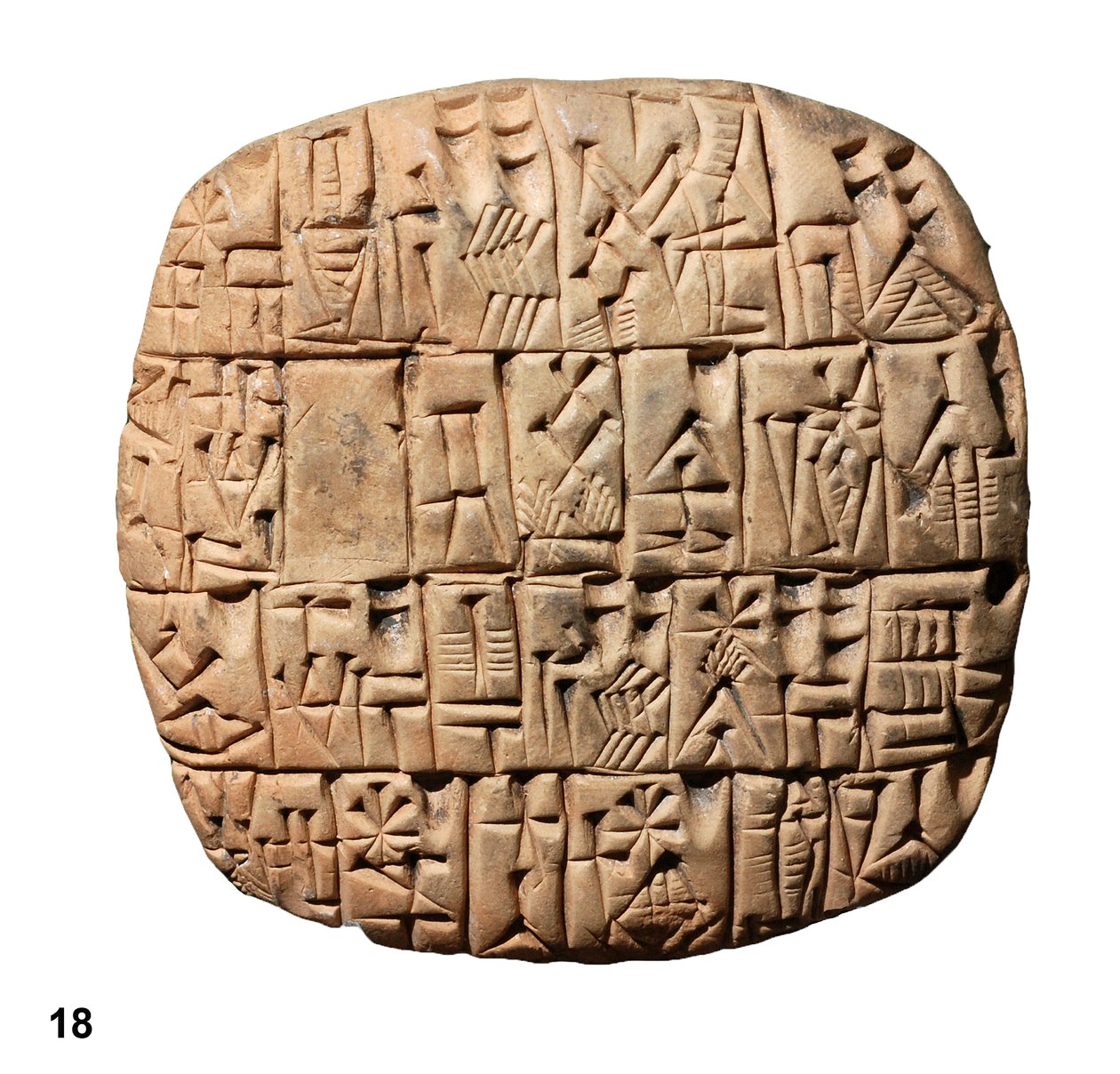 Raně sumerská tableta (jíl) od Sumerian