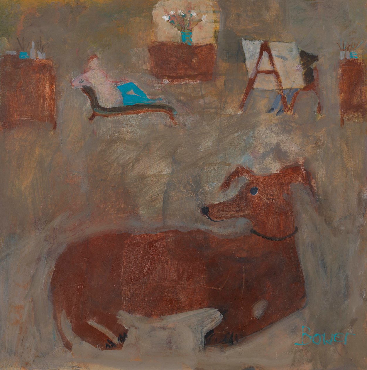 Umělecký pes, 2011 od Susan Bower
