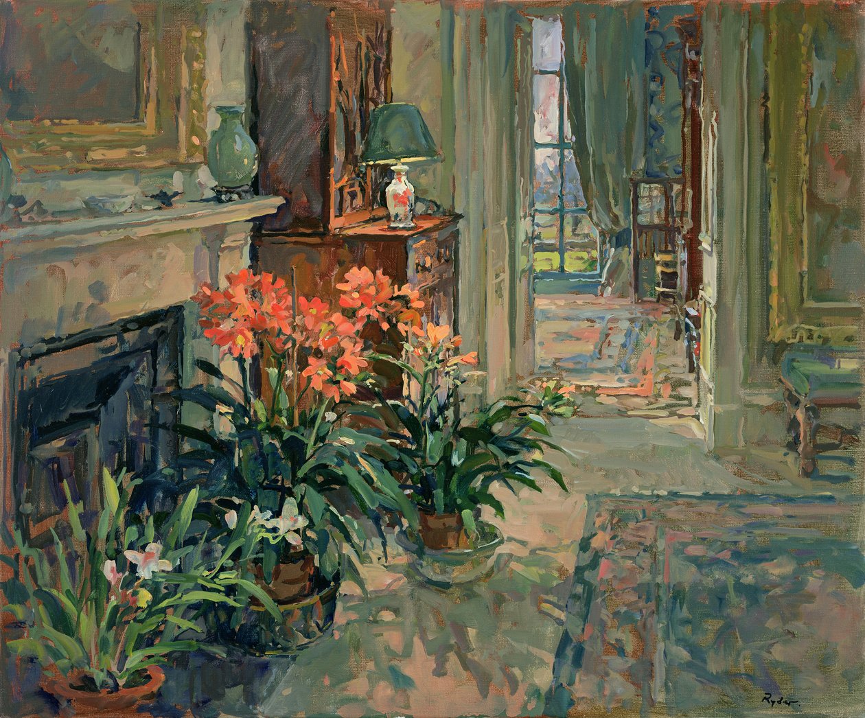 Klívie a orchidej od Susan Ryder