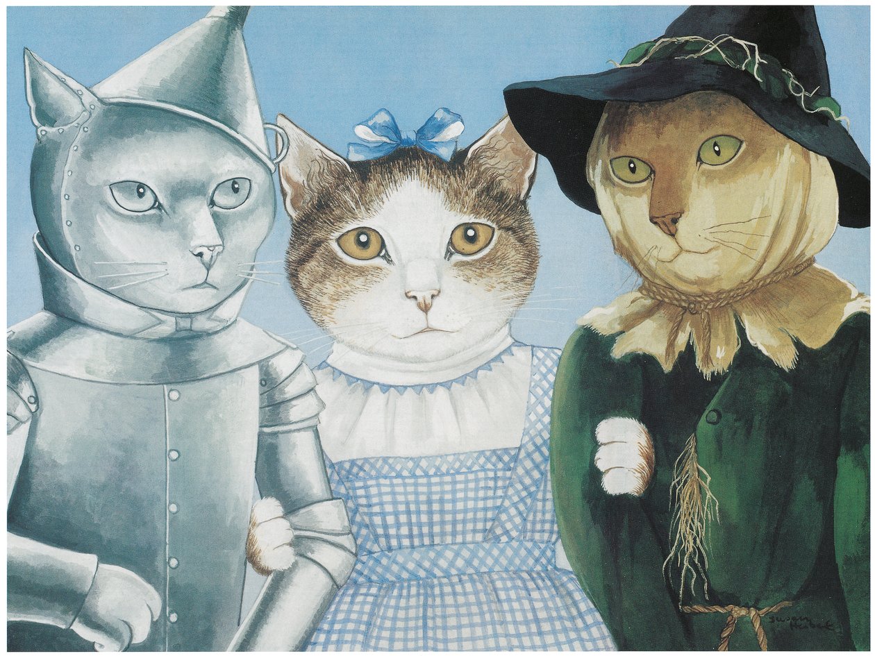 Ilustrace z filmu Kočky (pub. 2006) od Susan Herbert