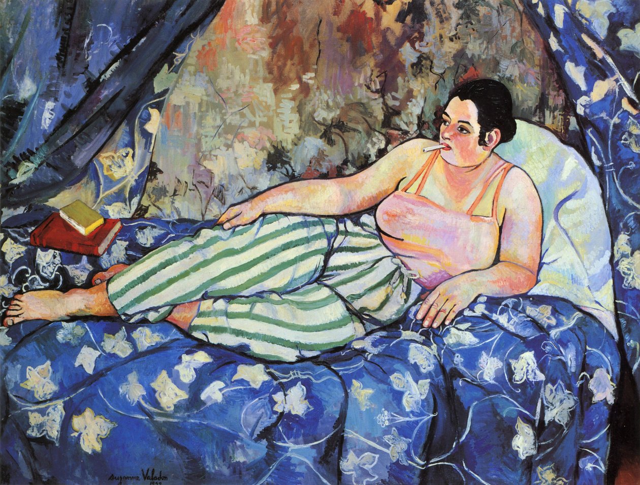 Modrý pokoj od Marie Clementine (Suzanne) Valadon