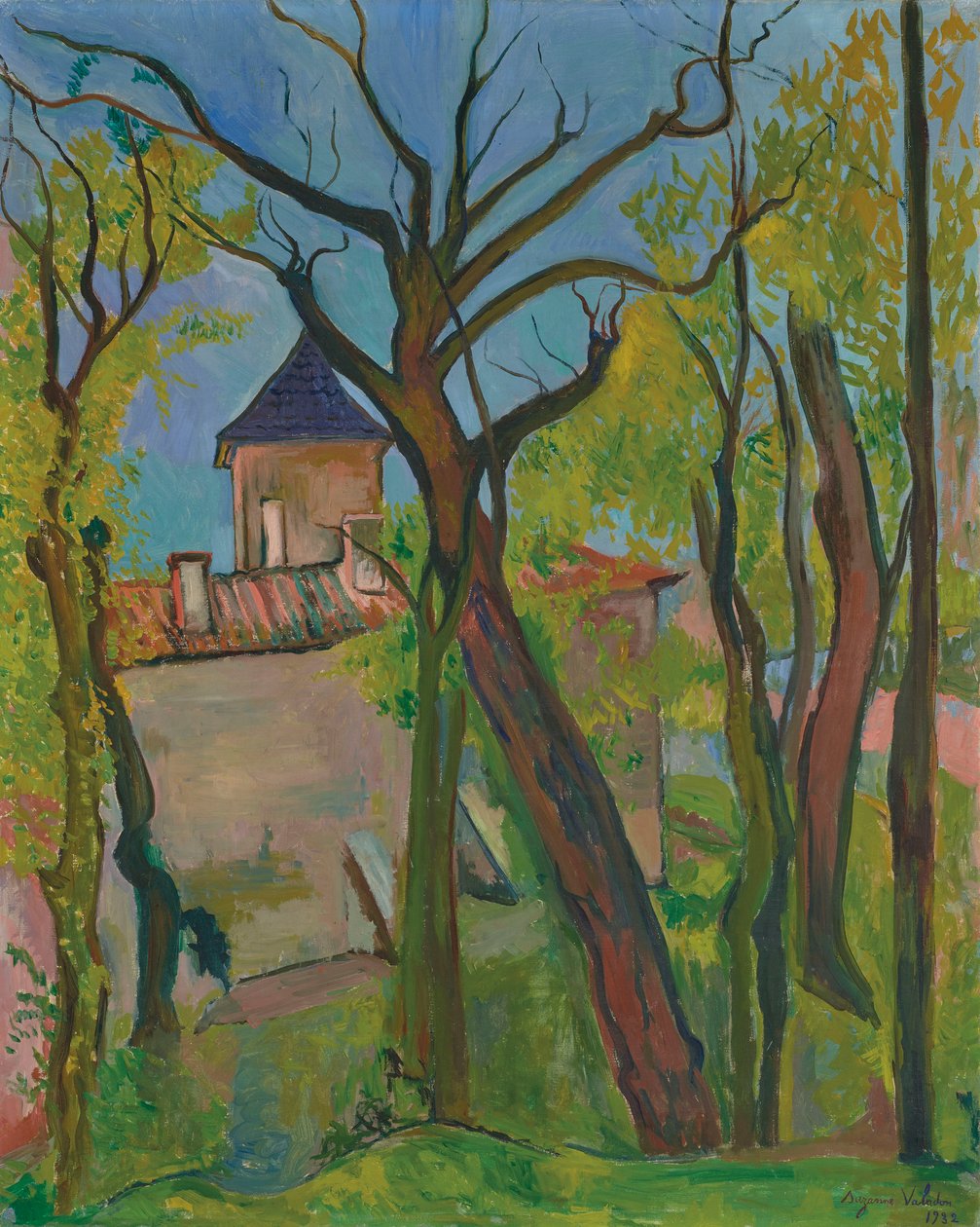 Krajina v Saint-Bernard Ain, 1932. od Suzanne Valadon
