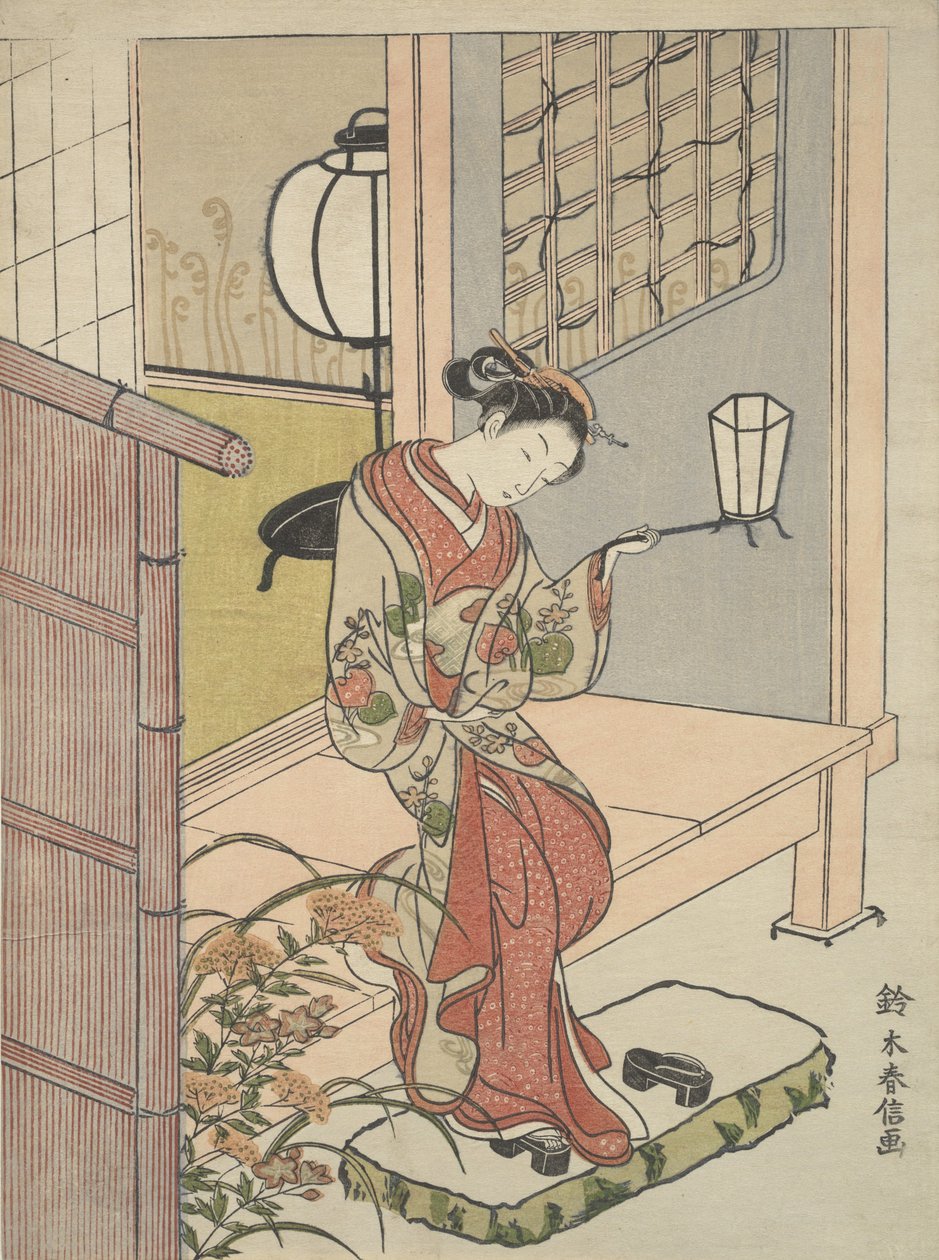 Tisk, cca. 1762, ca. 1762. od Suzuki Harunobu