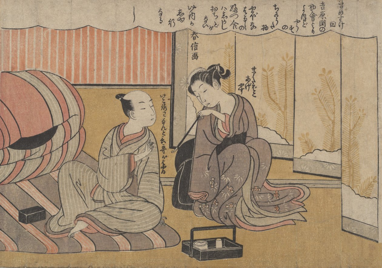 Umění konverzace. od Suzuki Harunobu