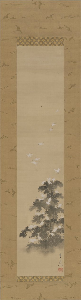 Volavky od Suzuki Kiitsu