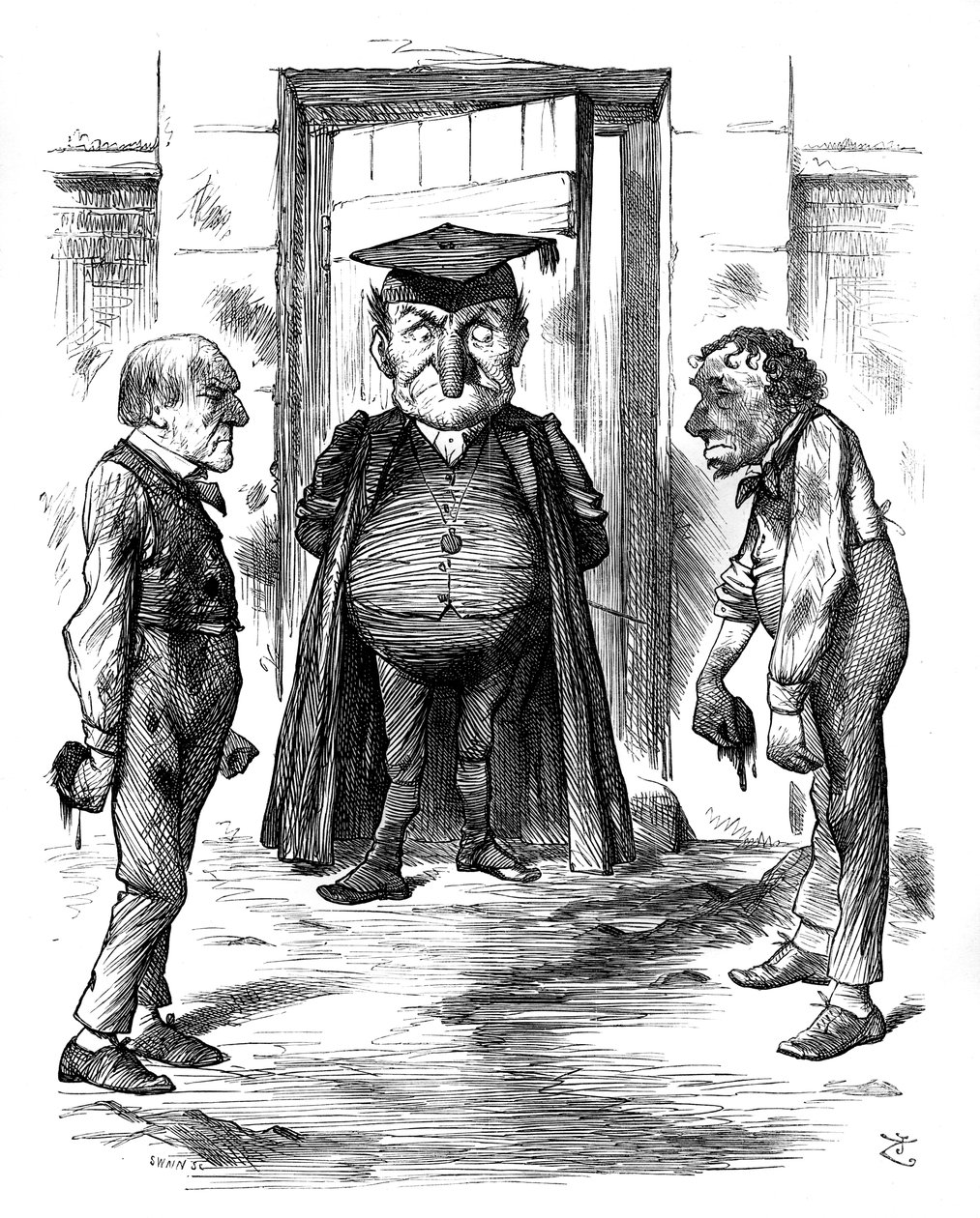 Špatný příklad, 1878. od Swain