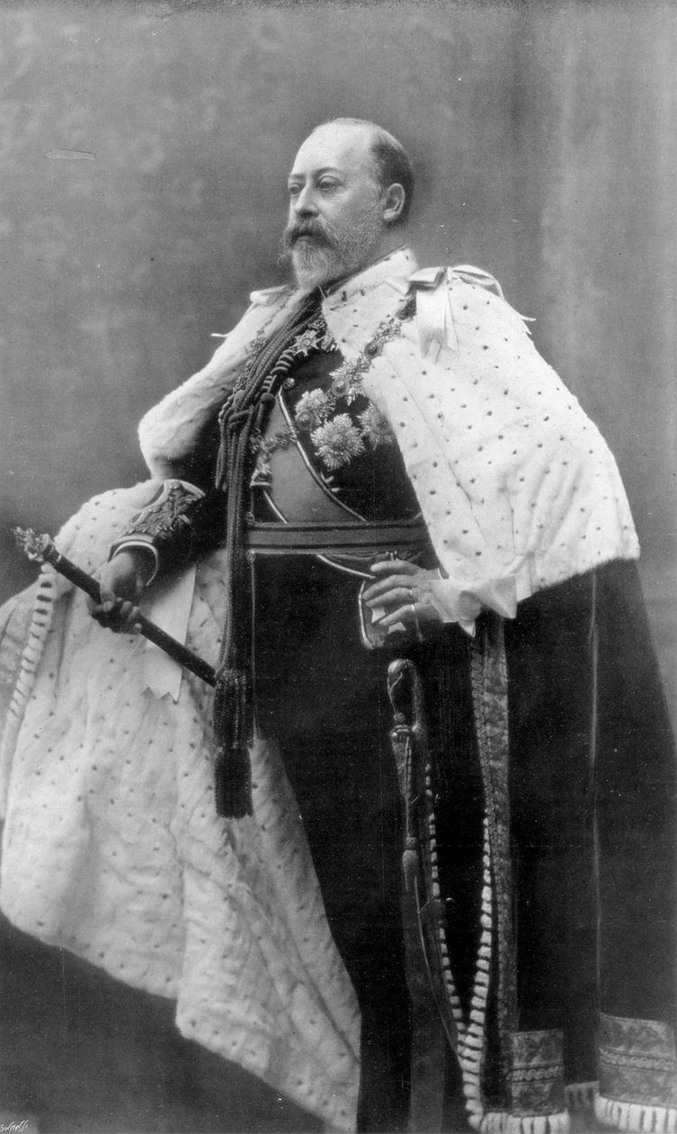 Král celý svět truchlí, 1910. od Swain