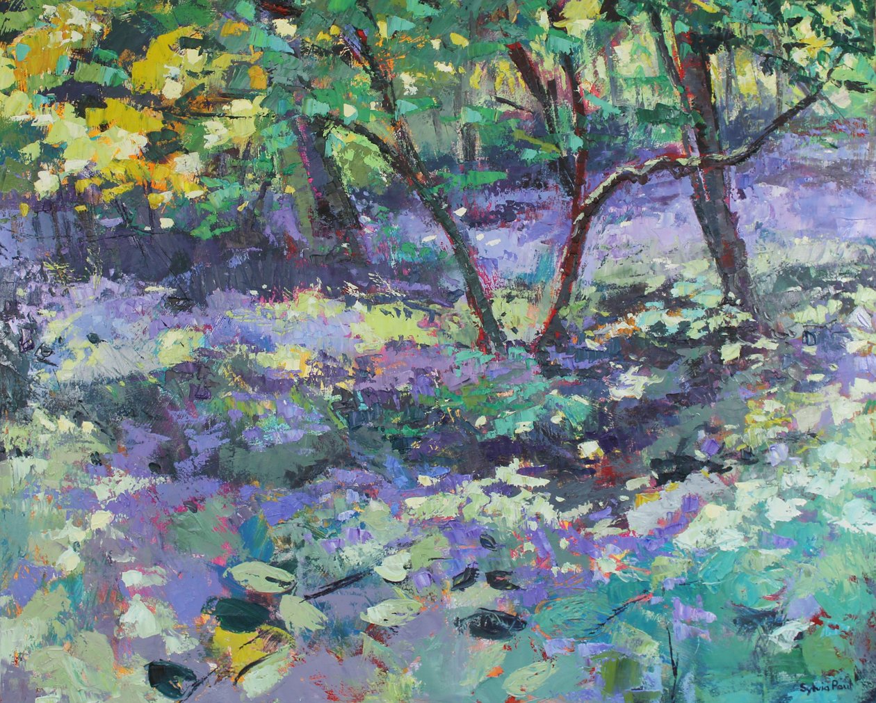 Bluebell Glade od Sylvia Paul