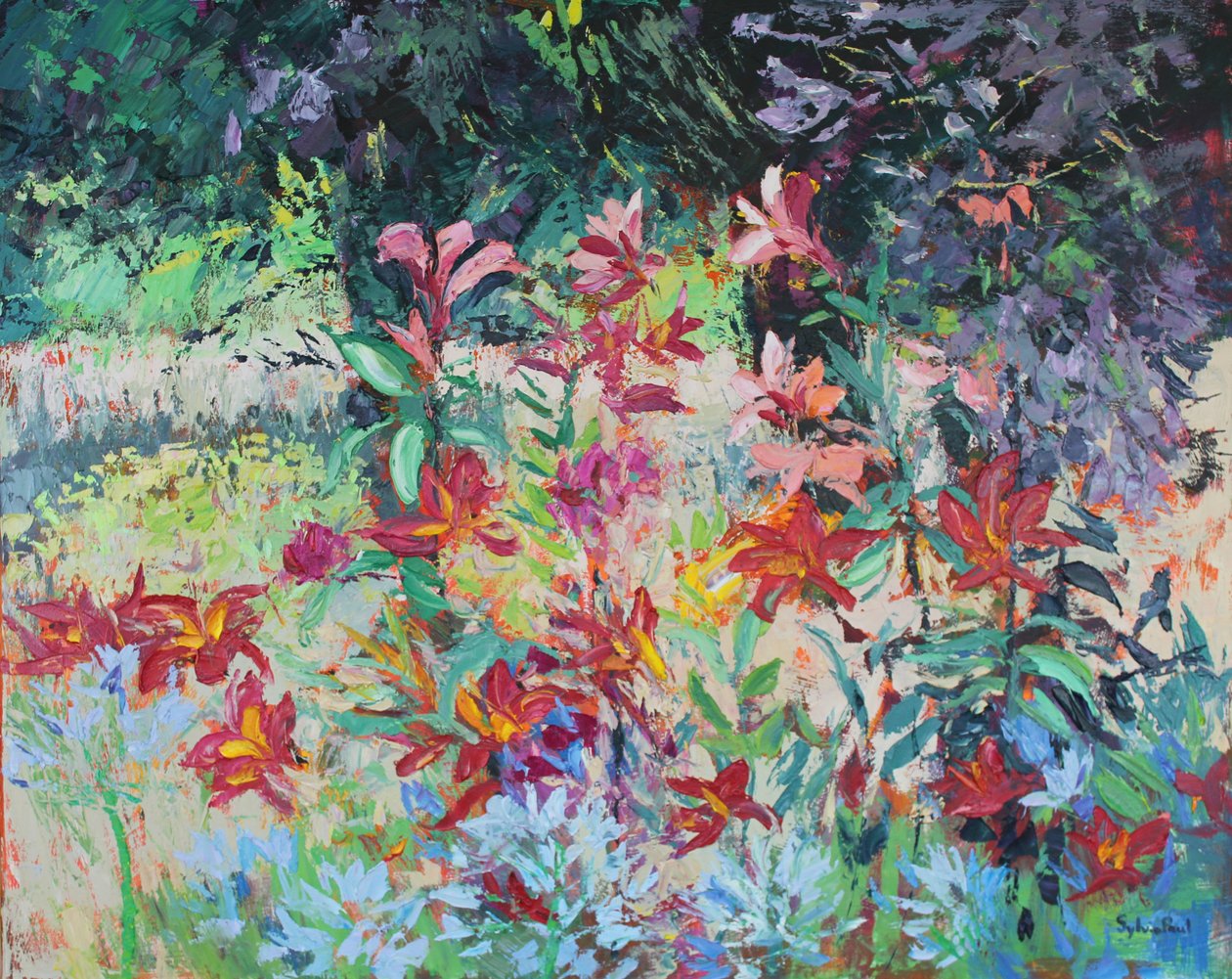 Lily Garden od Sylvia Paul