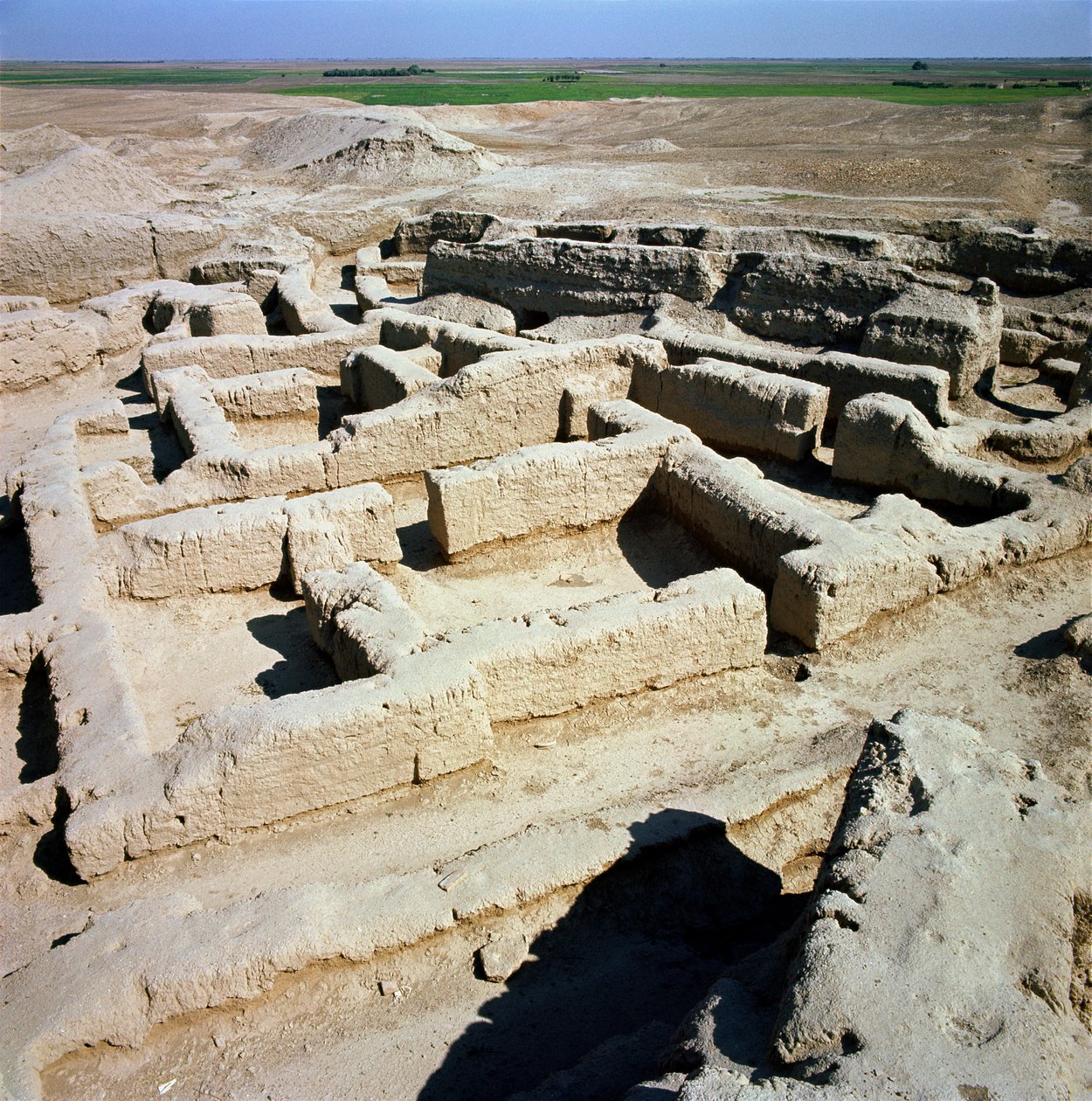 Zbytky domů od Syrian