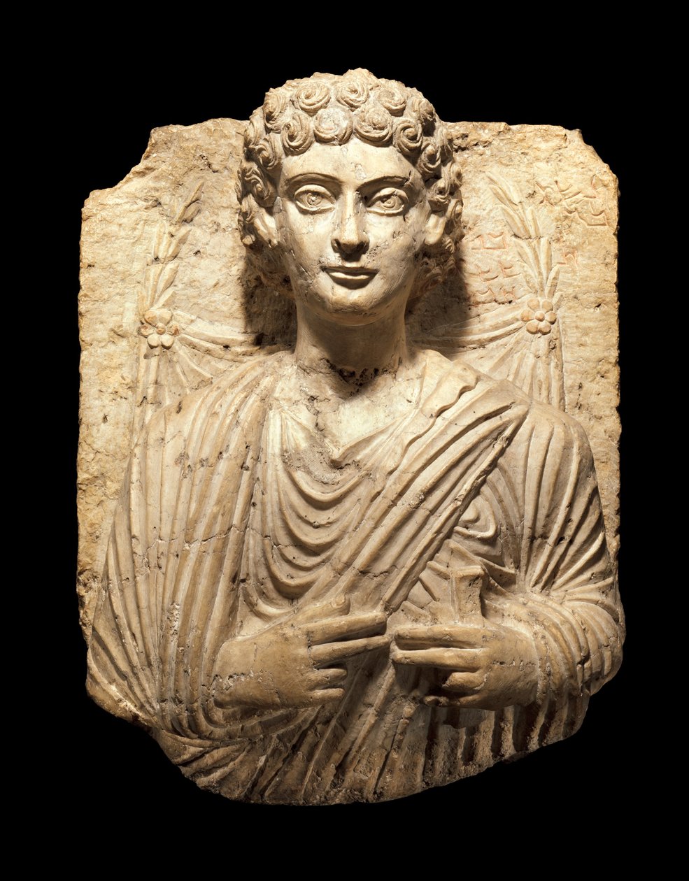 Pohřební reliéf, cca 125–150 (vápenec) od Syrian Syrian