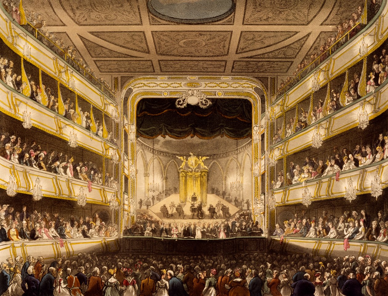 Covent Garden Theatre, z 