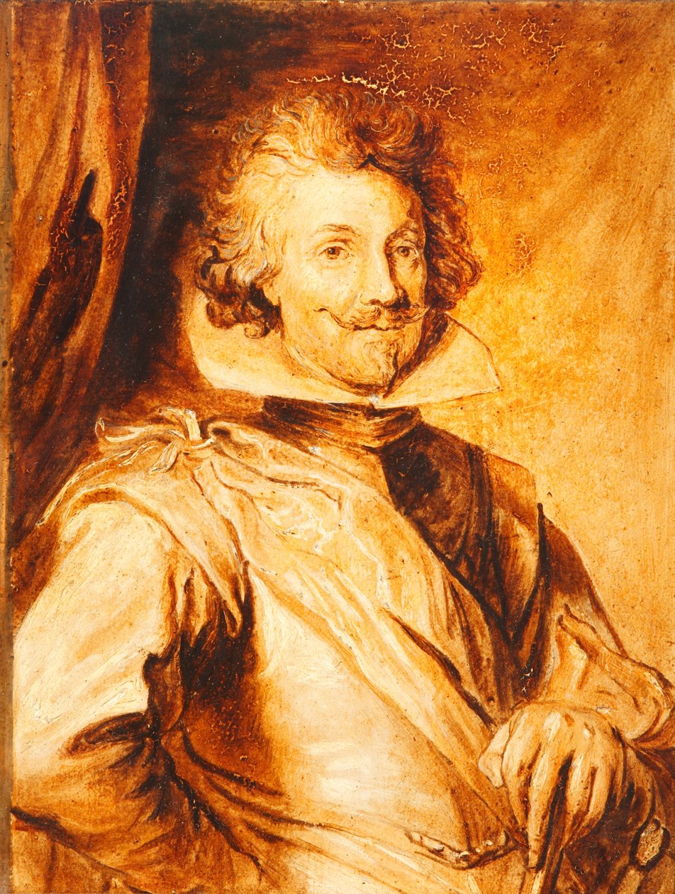 Portrét gentlemana, 1827 od T.S. White
