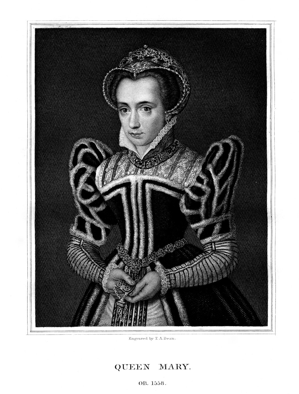 Rakouská královna Maria, 1827. od T. A. Dean