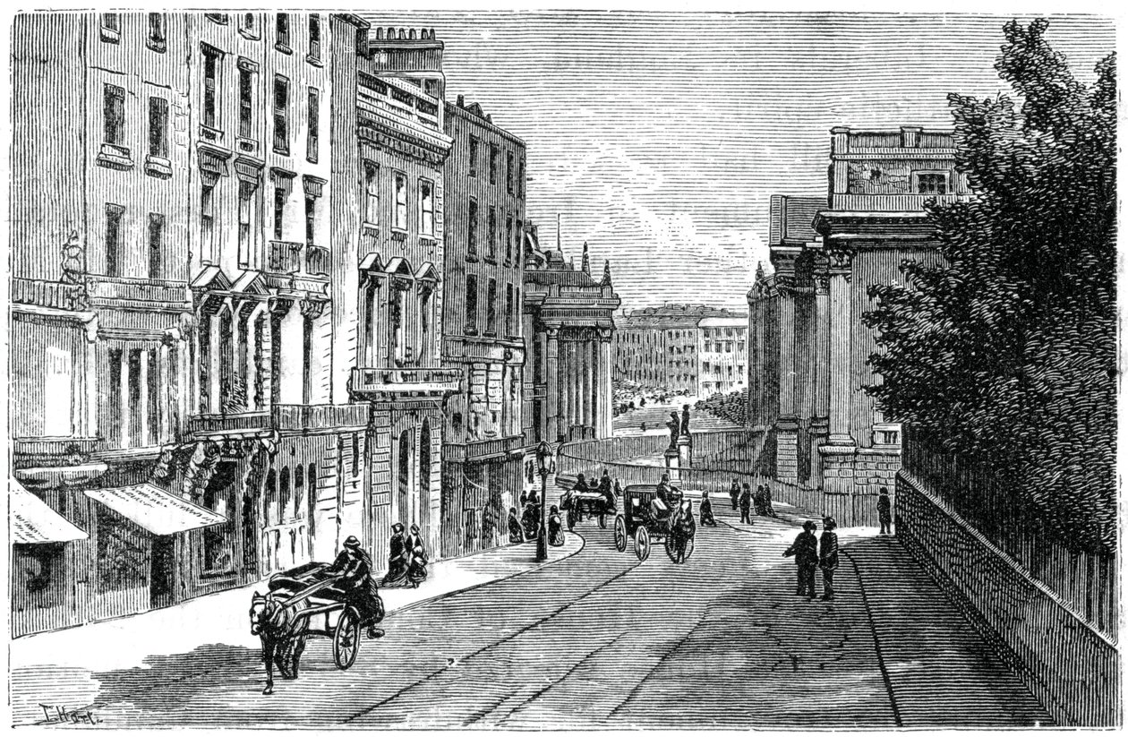 Grafton Street, Dublin, 1900. od T. Hart