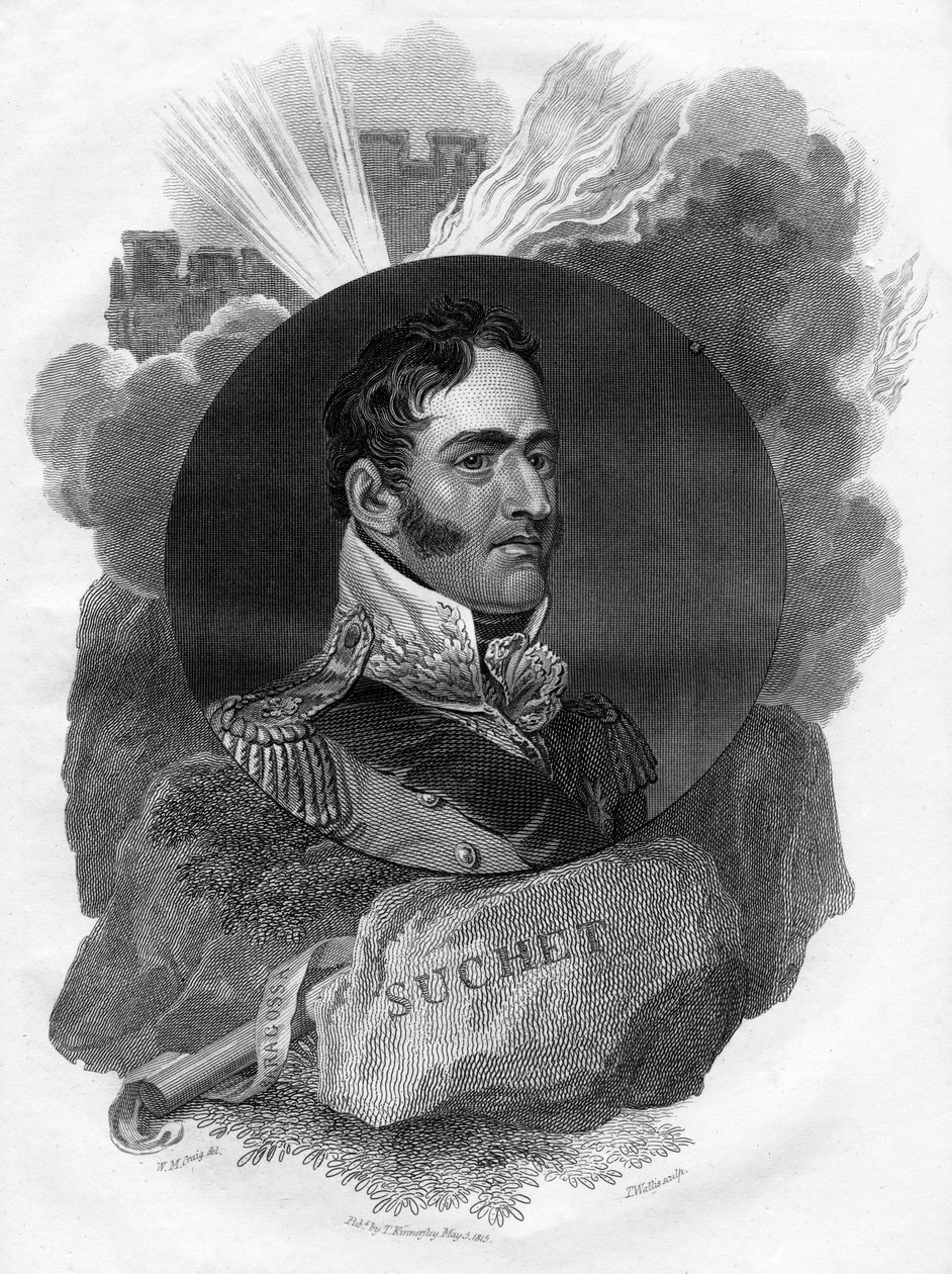 Louis Gabriel Suchet 1770-1826, 1816. od T. Wallis