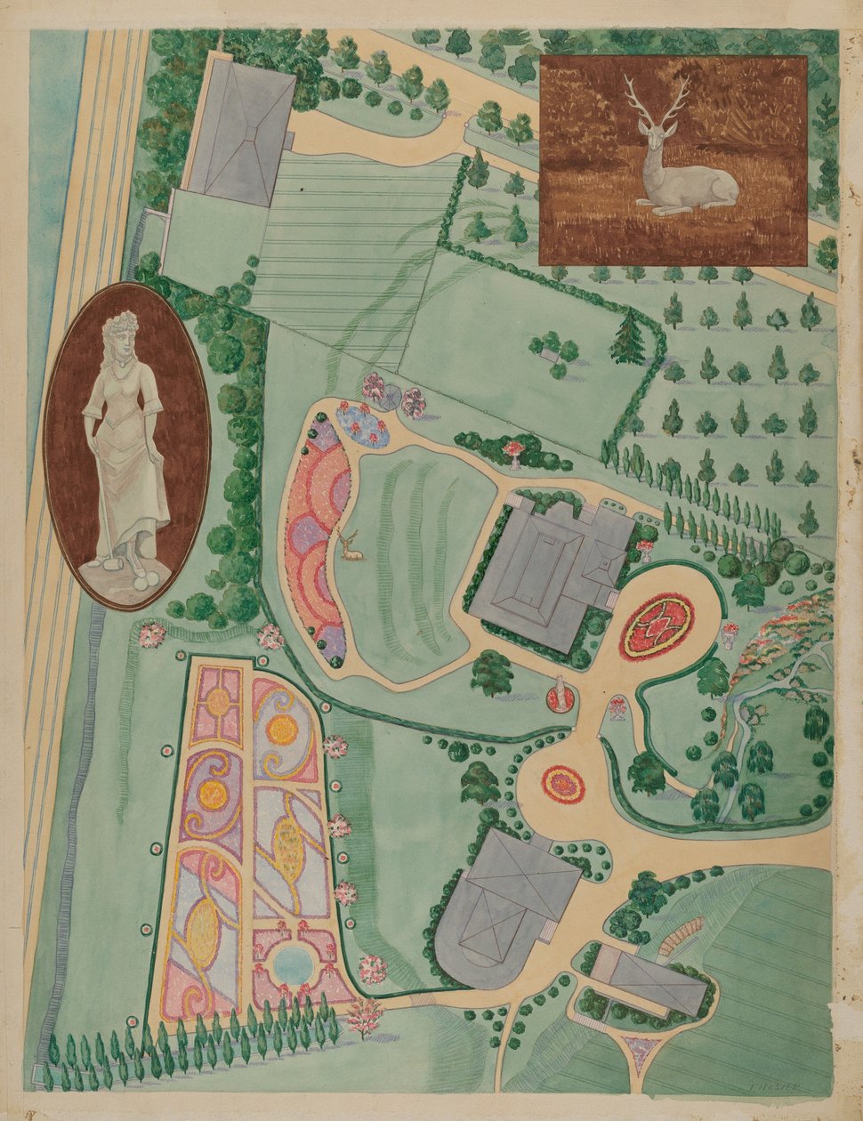 W. A. Wheelock Estate, c. 1936. od Tabea Hosier