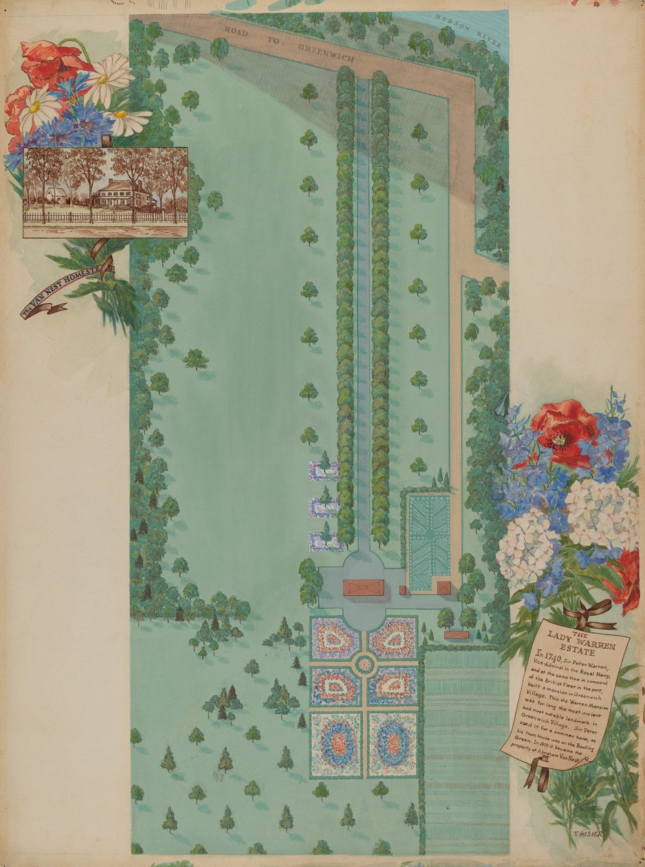 Warren Estate, c. 1936. od Tabea Hosier
