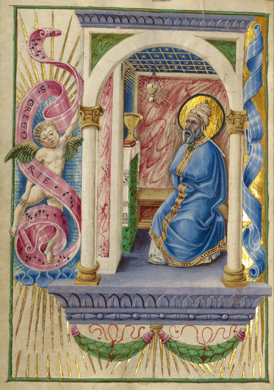 Svatý Řehoř od Taddeo Crivelli