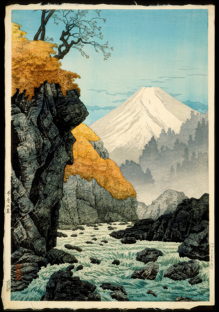 Úpatí hory Ashitaka od Takahashi Hiroaki